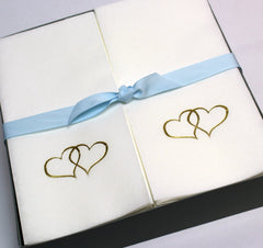 72 Count Nature's Linen Disposable Guest Hand Towels Personalized with a Graphic