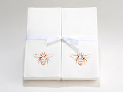 Personalized Linen Like (paper Guest Hand Towels - 200 Bulk Towels with a Ribbon - personalized and etched with a Graphic