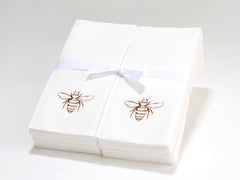 Personalized Linen Like (paper Guest Hand Towels - 200 Bulk Towels with a Ribbon - personalized and etched with a Graphic